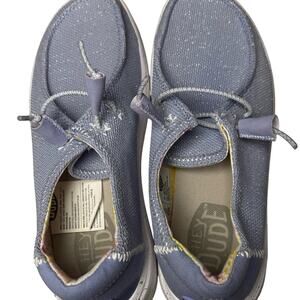 Hey Dude Wendy rise stretch lilac size 7